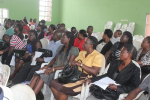 A cross section of teachers who benefited from the Tompolo Foundation free training for 50 public school science teachers at the College of Education Warri.