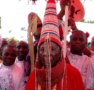 HRM. Ovie Richard Layeguen Ogbon, Ogoni-Oghoro I JP, the Ohworode of Olomu Kingdom