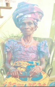Mama Alice Omadefe, the missing woman.
