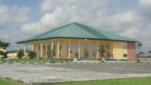 ONE OF THE HALLS OF THE 24 MODEL SECONDARY SCHOOLS CONSTRUCTED BY FOMER GOVERNOR OF RIVERS STATE, CHIBUIKE ROTIMI AMAECHI.