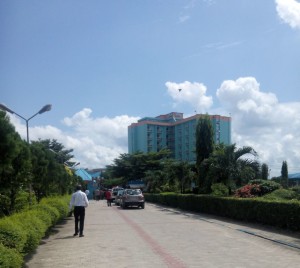 The Hotel that was illegally taken over by Sterling bank.
