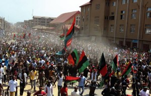 Pro-Pro-Biafra protest 
