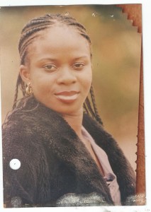 Elizabeth Aluka, the lady declared missing by police.