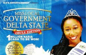2016 Obule Edition of the Delta State Miss Local Government 
