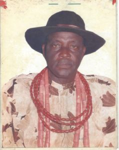 PICTURE OF LATE CHIEF DR. ALFRED BUBOR (JP)