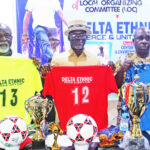 Sheriff Unveils Jerseys, Trophies, for Delta Ethnic Peace and Unity Tourney