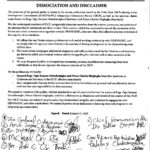 LEADERSHIP CRISIS IN DICF: MEMBERS DISTANCE THEMSELVES FROM CHAIRMAN, SECRETARY