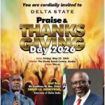 Oborevwori’s 3rd Anniversary: Delta to Hold Statewide Praise, Thanksgiving Service Friday