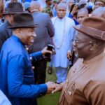 Jonathan, Oborevwori, Diri, Ibori Pay Last Respect to Pa Penawou